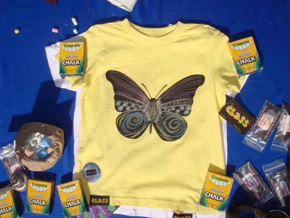 Oh go on, let the kids draw on their shirts
