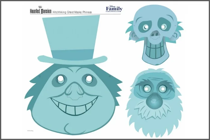 masks, decor, coloring pages, treat labels and more