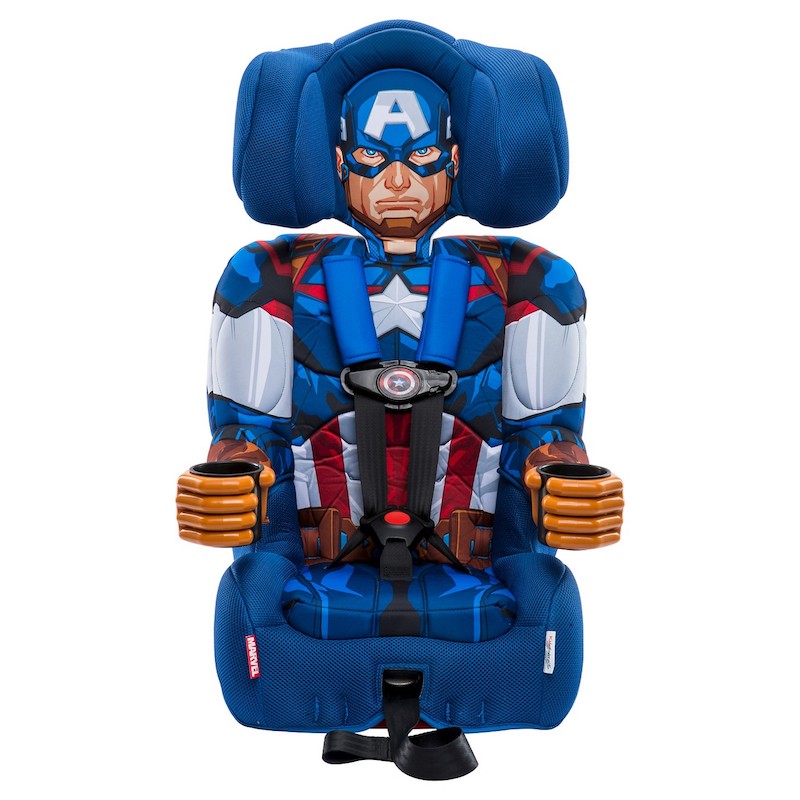 Best car seats for older kids: The KidsEmbrace is the easiest to convince your kids to use, obviously.