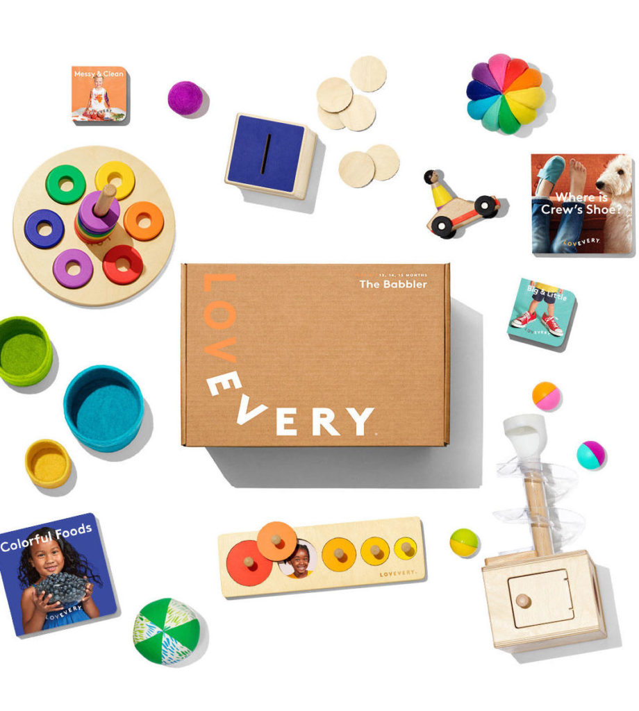 Best baby gifts under $100: Lovevery Baby Developmental Toy Gift Box