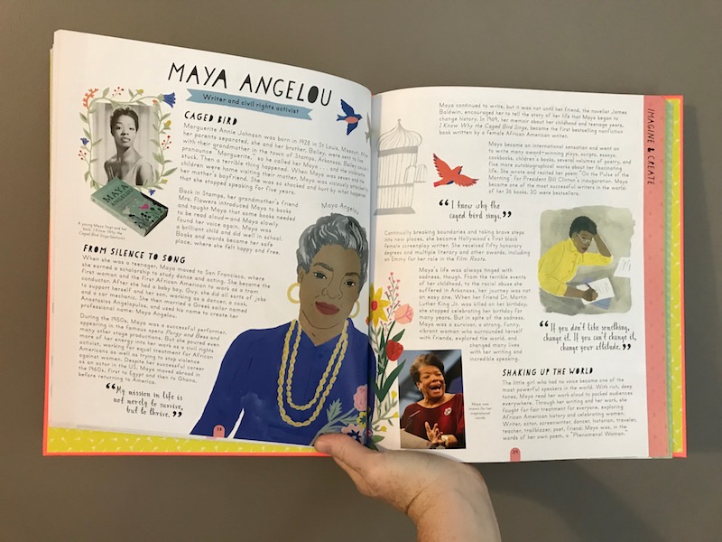 Herstory by Katherine Halligan and Sarah Walsh: Maya Angelou Bio