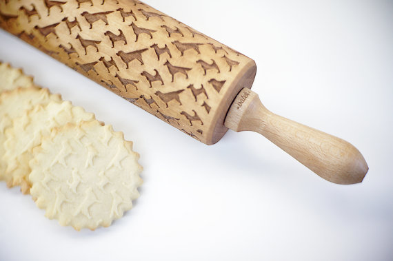 Custom embossed rolling pins from Valek  | Cool Mom Picks