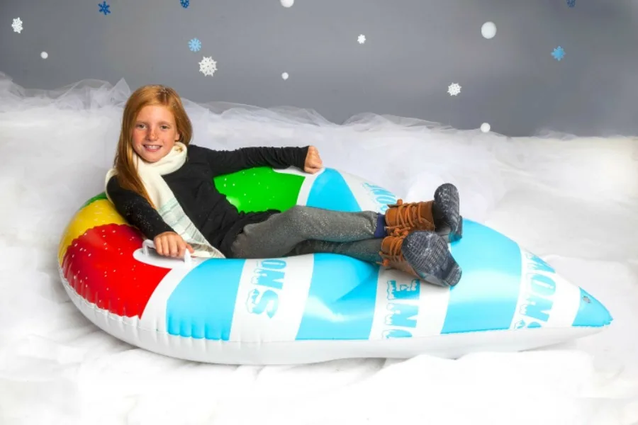 This snowcone snow tube at Dick's Sporting Goods is among the coolest snow tubes for kids this winter.