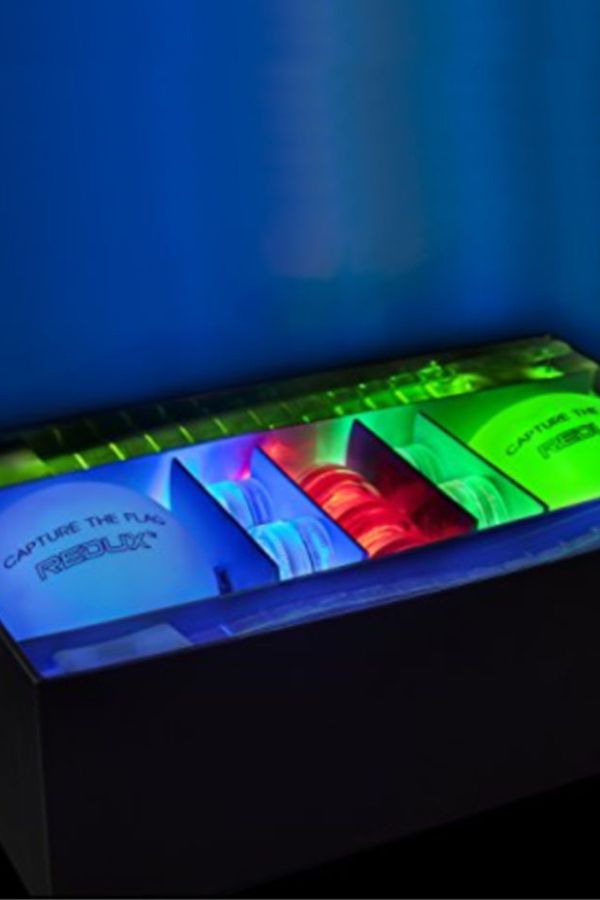 Glow in the dark capture the flag set from Redux: Cool birthday gifts for 8 year olds