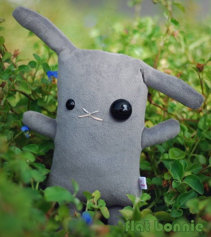 Handmade Kawaii Zombie Bunny Plush