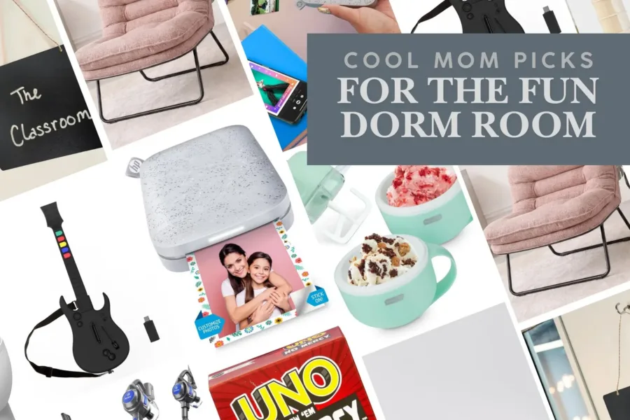 NON-essential dorm room items your college student will totally love