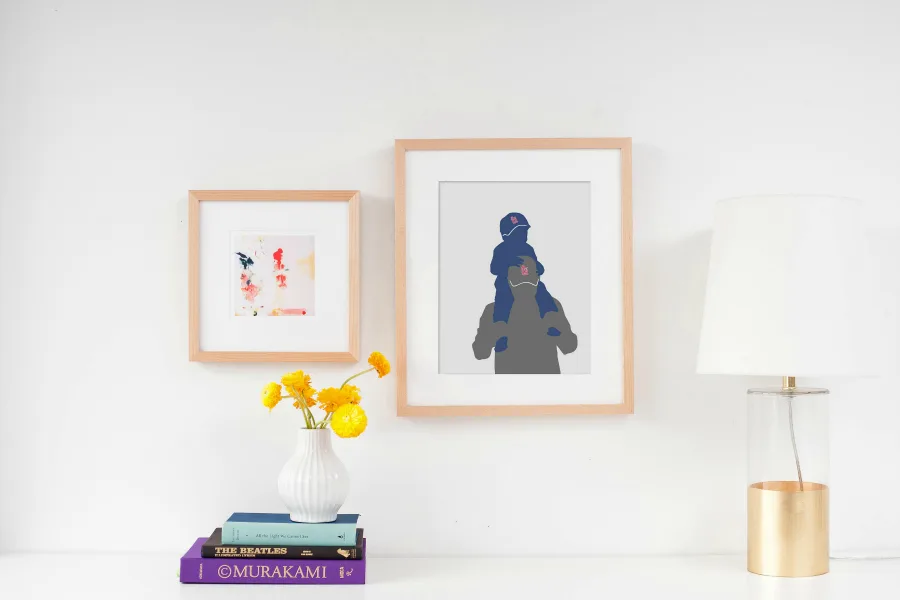 Silhouette Print Photo