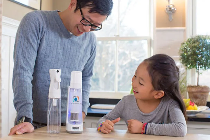 Make your own all-natural cleaning solution with the Force of Nature cleaning system. So cool.
