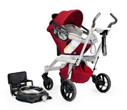 The Orbit Baby Travel System - life changing! Especially if your life is just a few weeks old.