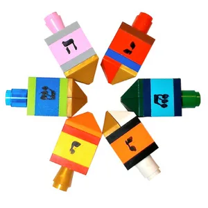 The coolest dreidels ever. One word: LEGO