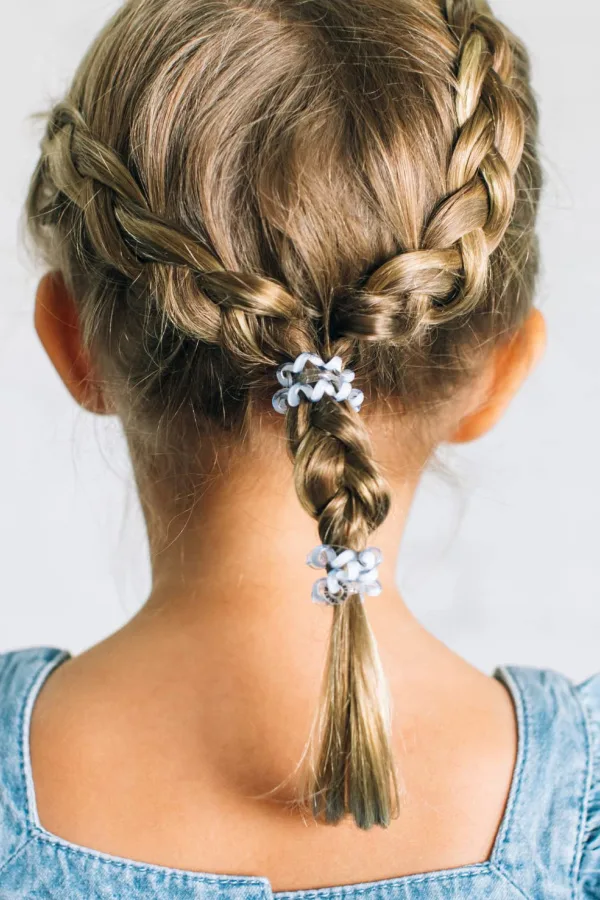TeleTies tiny spiral hair coils for braiding