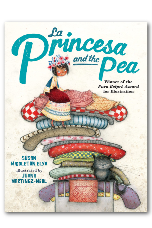 La Princesa and the Pea by Susan Middleton Elya and Juana Martinez-Neal:The Pura Belpre Award winning book is perfect for Hispanic Heritage Month