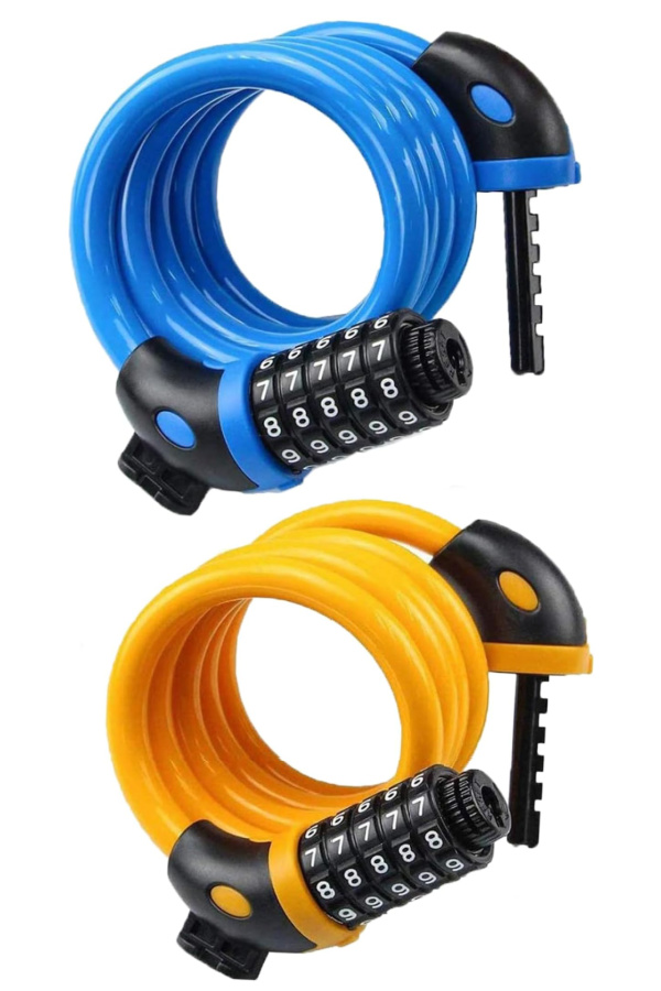 Father's Day gifts under $20: Resettable combination lock for a bike or stroller Father's Day gifts under $20: Resettable combination lock for a bike or stroller