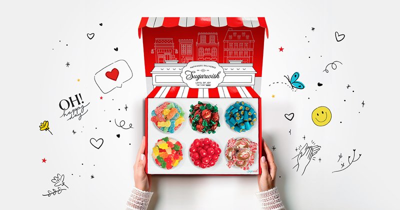 Sugarwish candy gift box