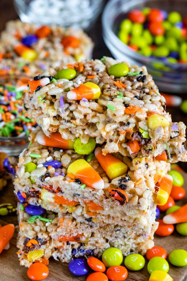 Halloween Rice Krispies Treats (recipe/kit)