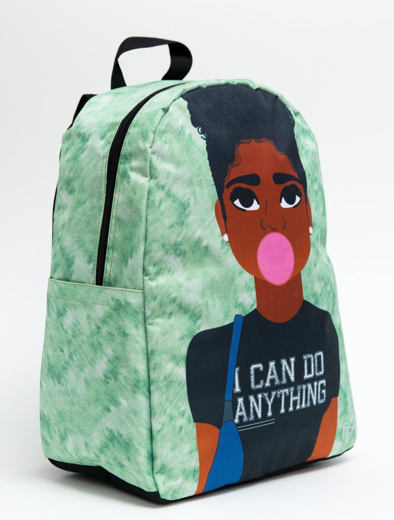 Blended Designs backpacks made specifically for kids of color