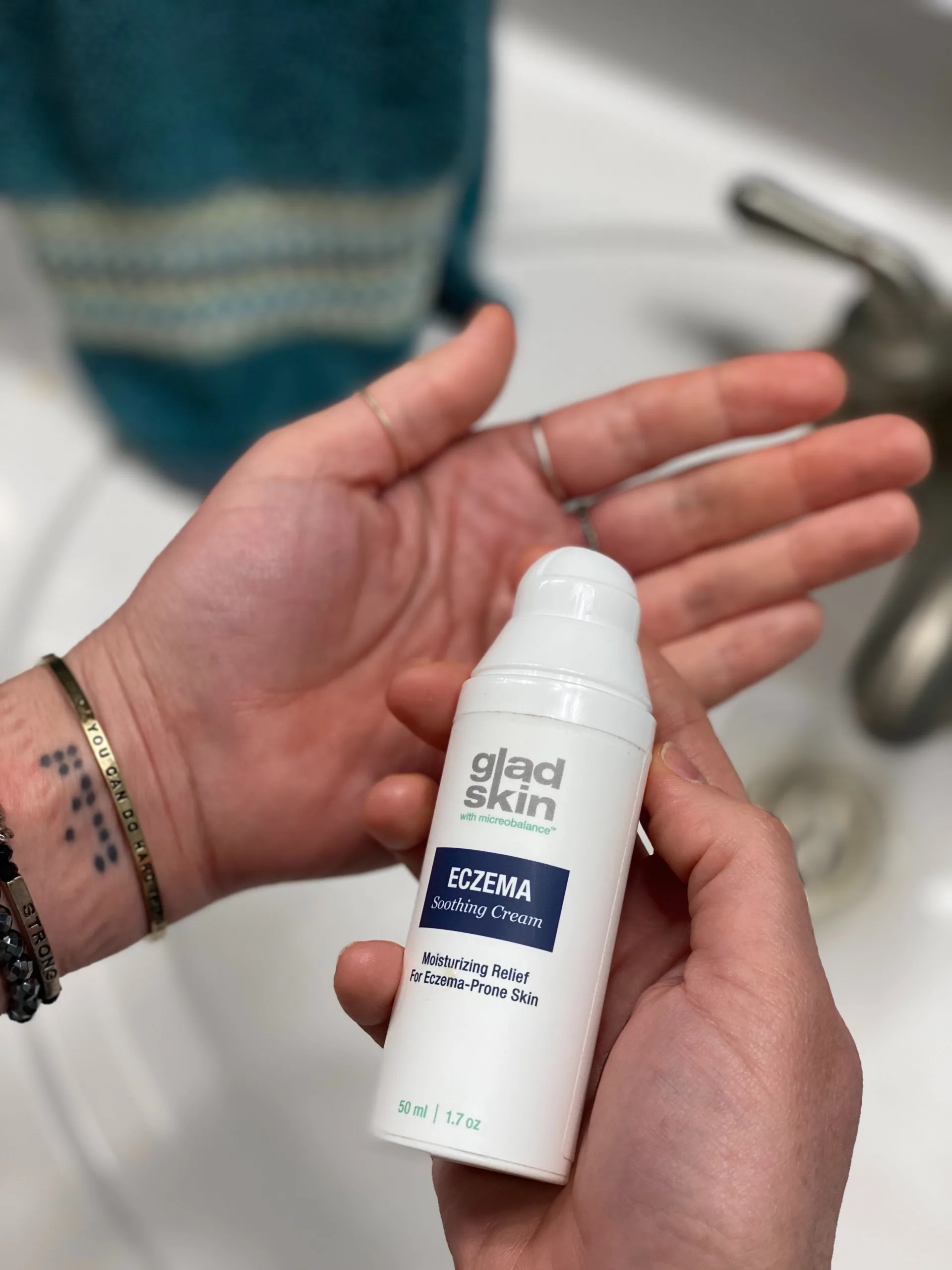 Gladskin provides quick eczema relief, without the harsh ingredients