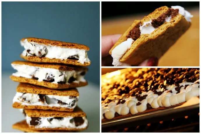 Easy s'mores recipe at Savory Sweet Life