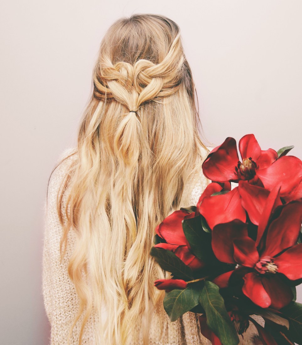 Hair braiding tutorials: Heart Loop at Kassinka