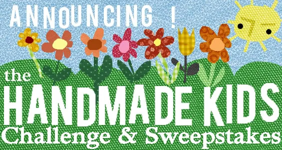 The etsy Handmade Kid Challenge - also a challenge for us parents
