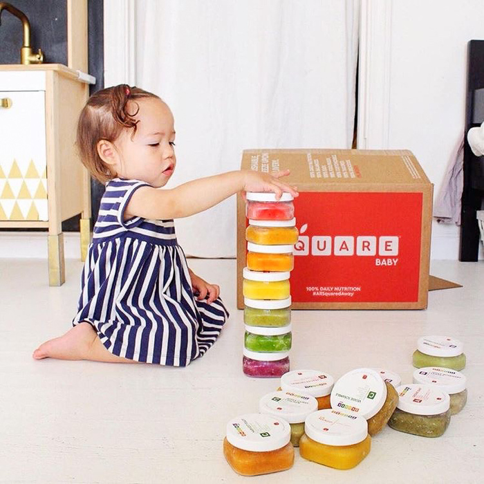 Square Baby organic baby food delivered right to your door | sponsor