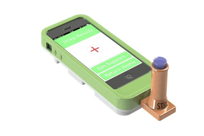 The iTest at-home strep test is available for pre-order on Indiegogo