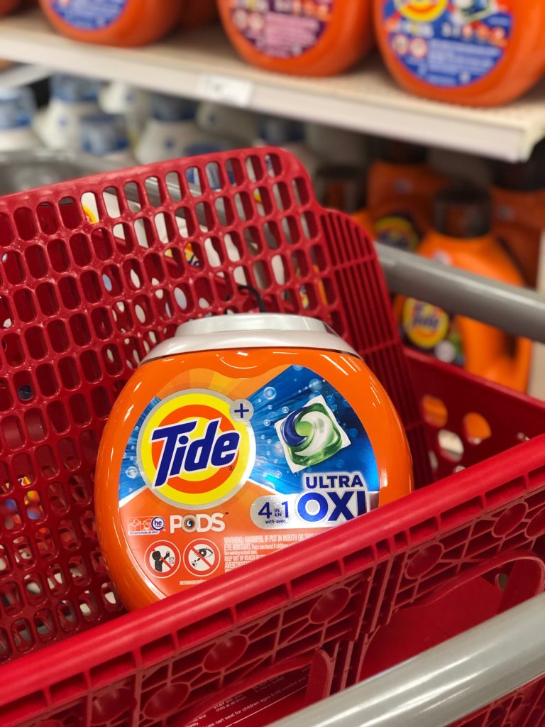 Tide PODS Ultra OXI Laundry Detergent Pods (coupon-eligible)