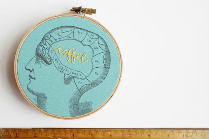 Merriweather Council Embroidery Hoop Art (Etsy)