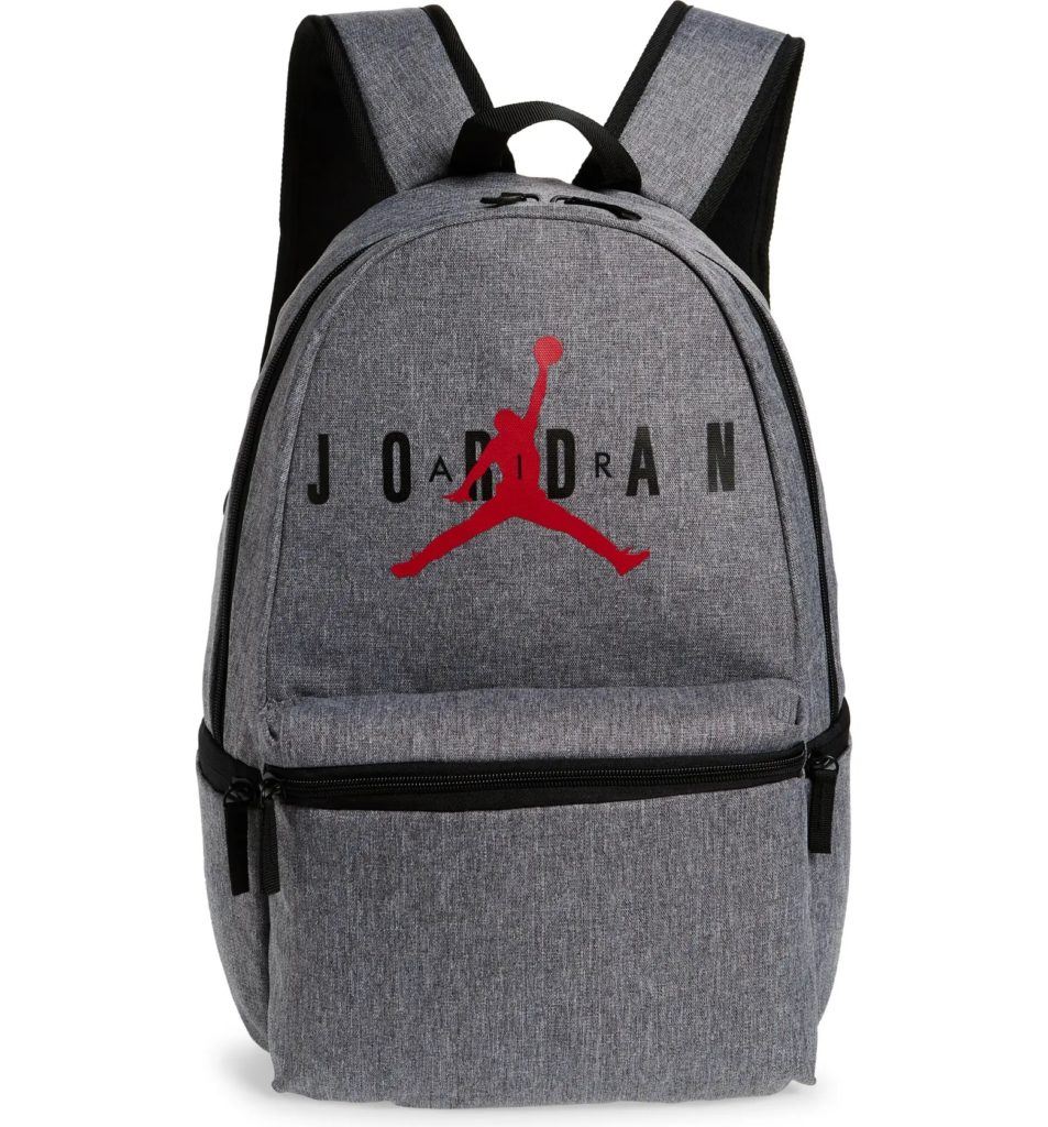 Cool backpacks for teens: Classic "Jumpman Logo" Air Jordan bag