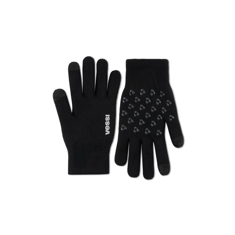 Vessi Forecast waterproof gloves in black