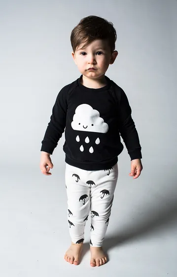 Kids Kawaii Cloud Tee at Whistle + Flute