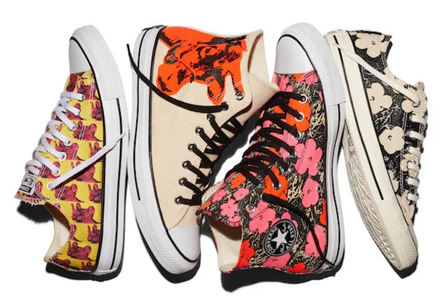 The new Andy Warhol Converse Chuck Taylors. WANT!