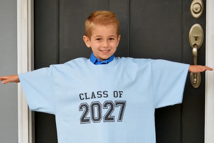 First day of school photos: The Journey of Parenthood
