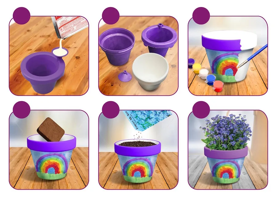 DIY Mother's Day gifts: Perfect Craft Flower Garden by Skullduggery at Target