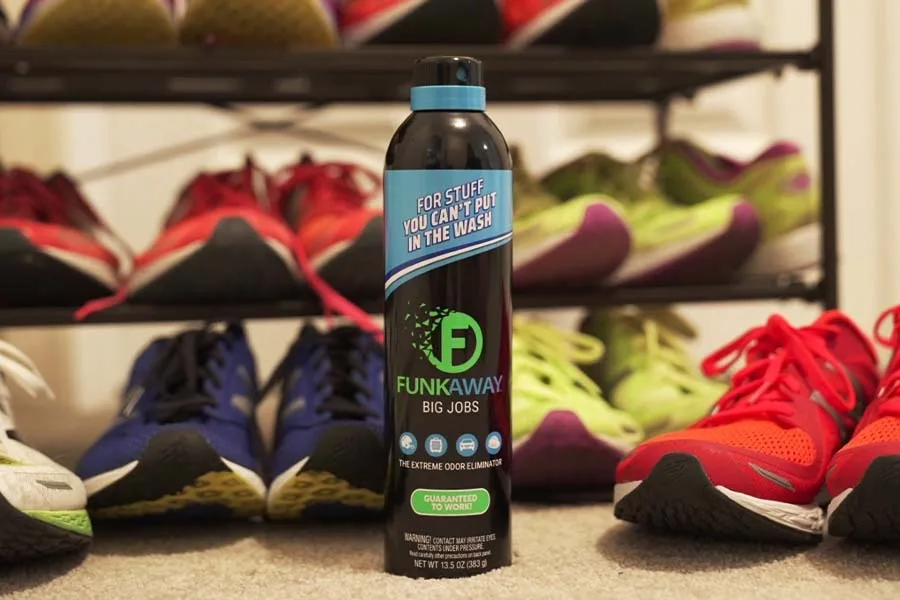 FunkAway odor eliminator breaks down odors at the source, it doesn't just mask them like an air freshener (sponsored)