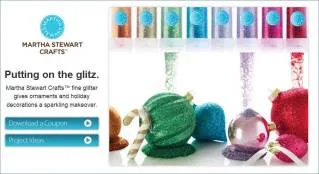 A coupon worth its weight in gold glitter glue