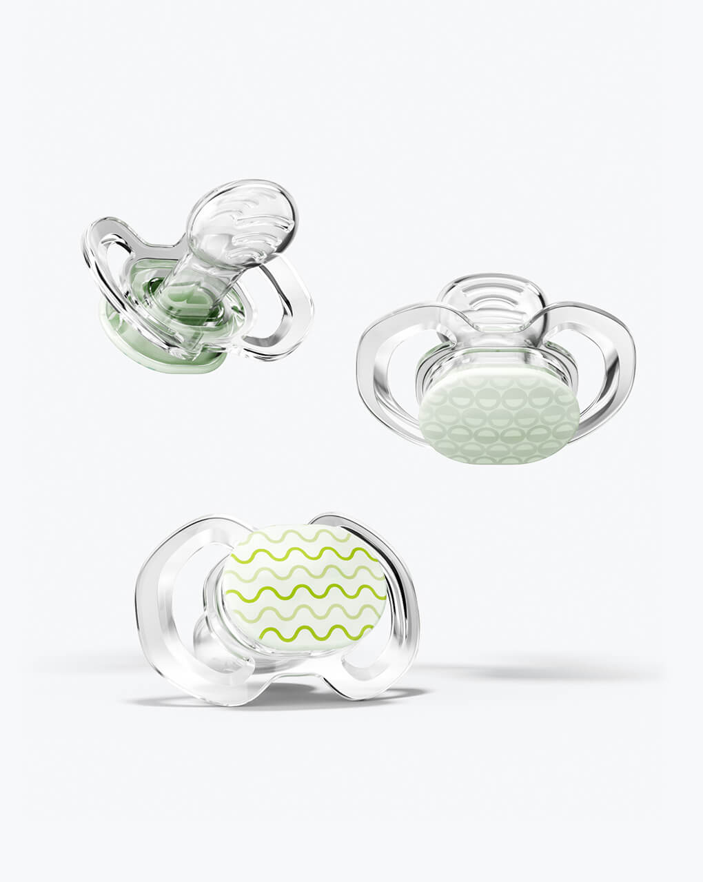Smilo Glow-in-the-Dark Pacifiers