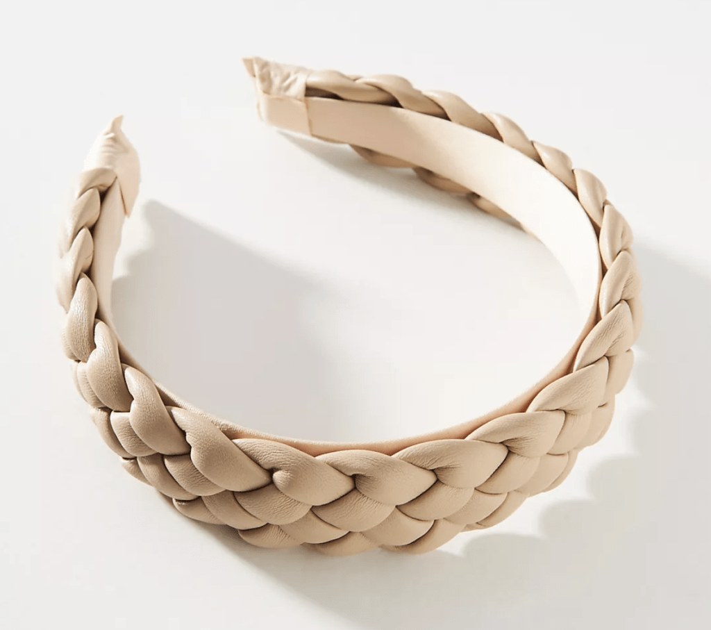 How to grow out your grey hair: leather headbands from anthropologie