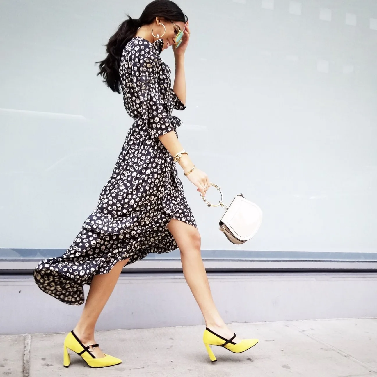 Long belted shirt dresses for fall: Topshop's midi shirt dress is a great price!