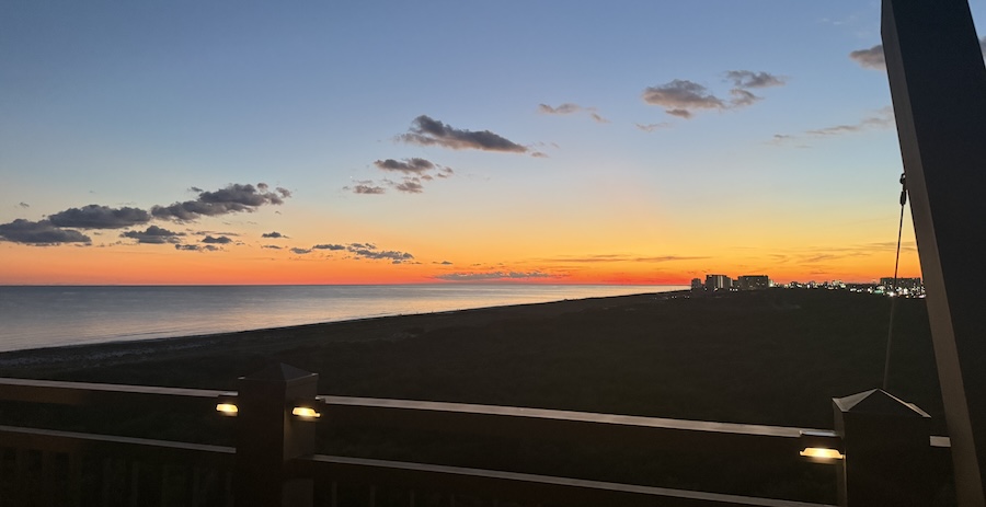 Sunset at The Rooftop at Henderson Beach Resort