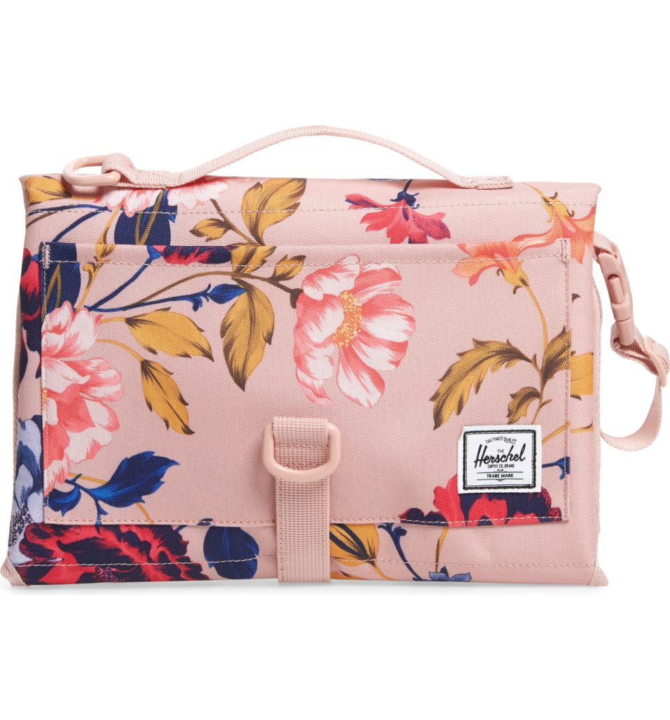 Best baby shower gifts under $30: Herschel supply change mat | Cool Mom Picks baby shower gift guide 2019