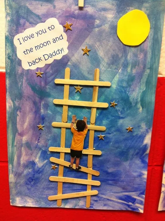 We love this clever handmade photo card for Father's Day we found on Pinterest