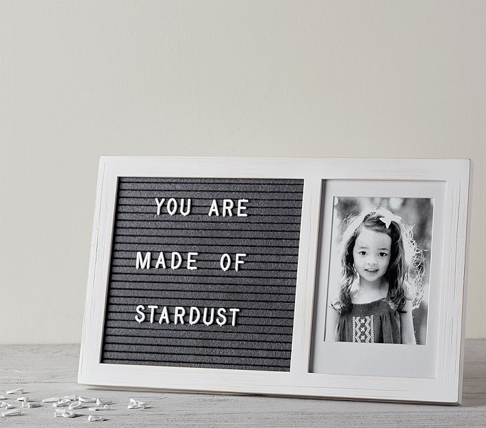 Creative personalized gifts: Letterboard frame