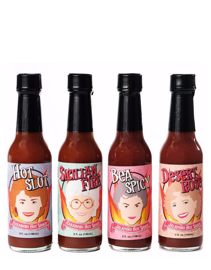 90s pop culture gifts: Golden Girls Hot Sauce