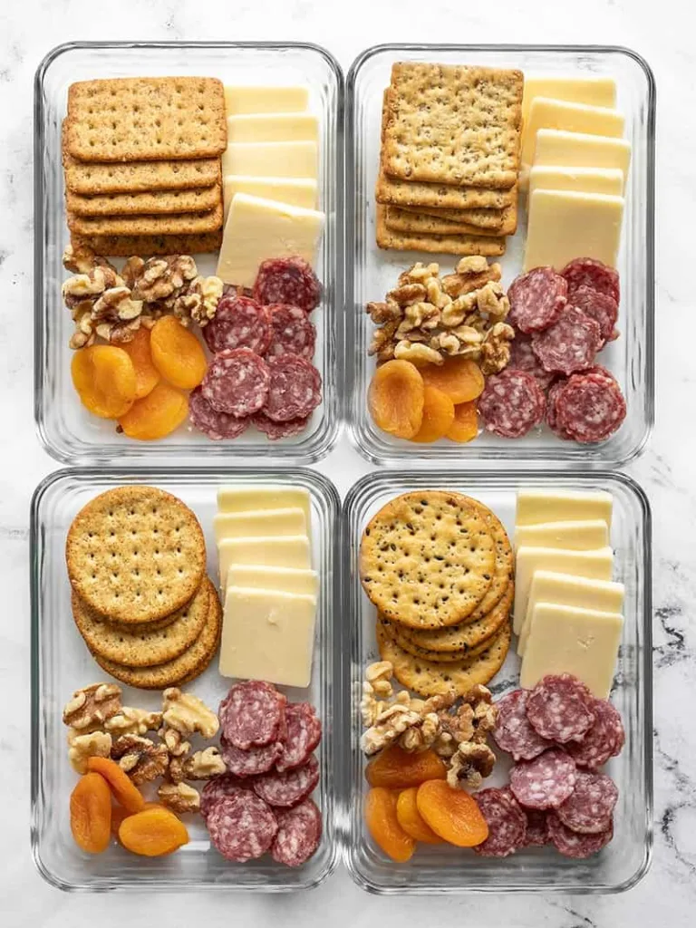 Compact Charcuterie Board for One (Wooden)