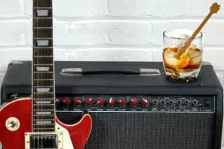 The coolest guitar ever is playing a solo in your lemonade