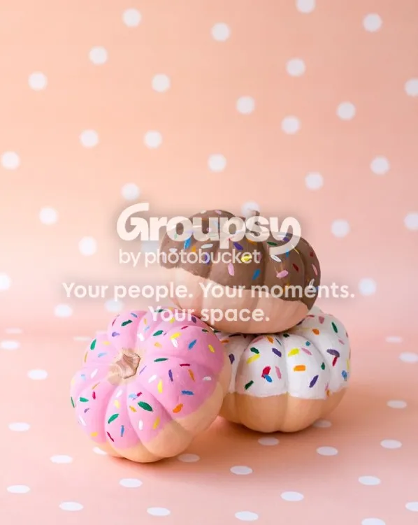 Mini Painted Pumpkin Kit Inspiration