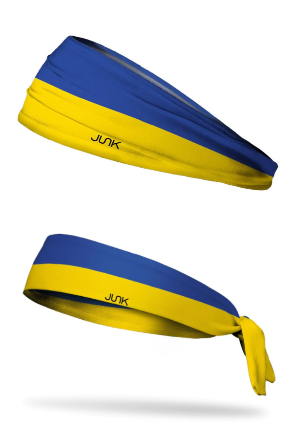 JUNKHeadband.Ukraine Flag