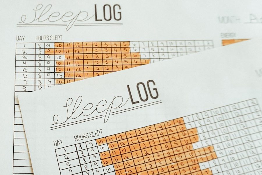 Customizable Printable Sleep Log (The Front Door by Furniture Row)