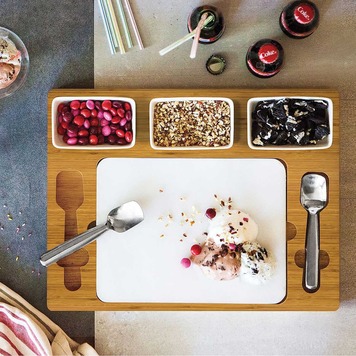 Parlor Ice Cream Mixing Set